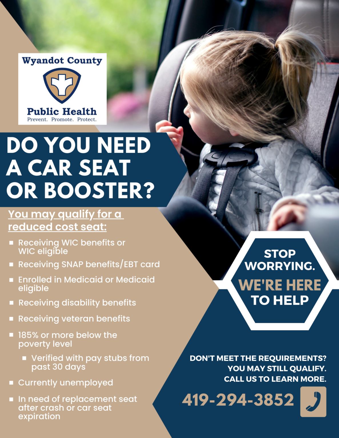 Car Seat Program Wyandot County Public Health